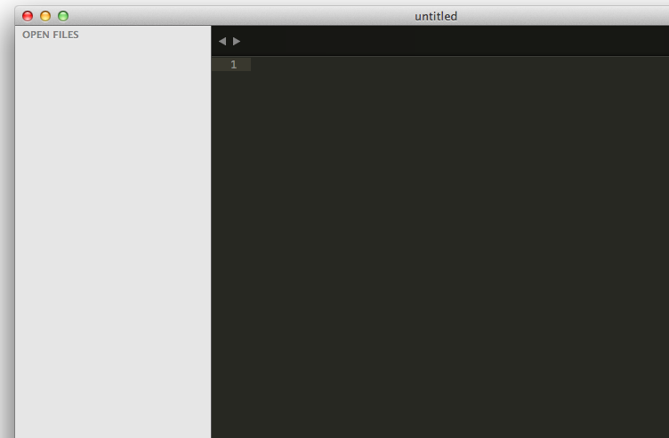 Sublime Text mit Sidebar